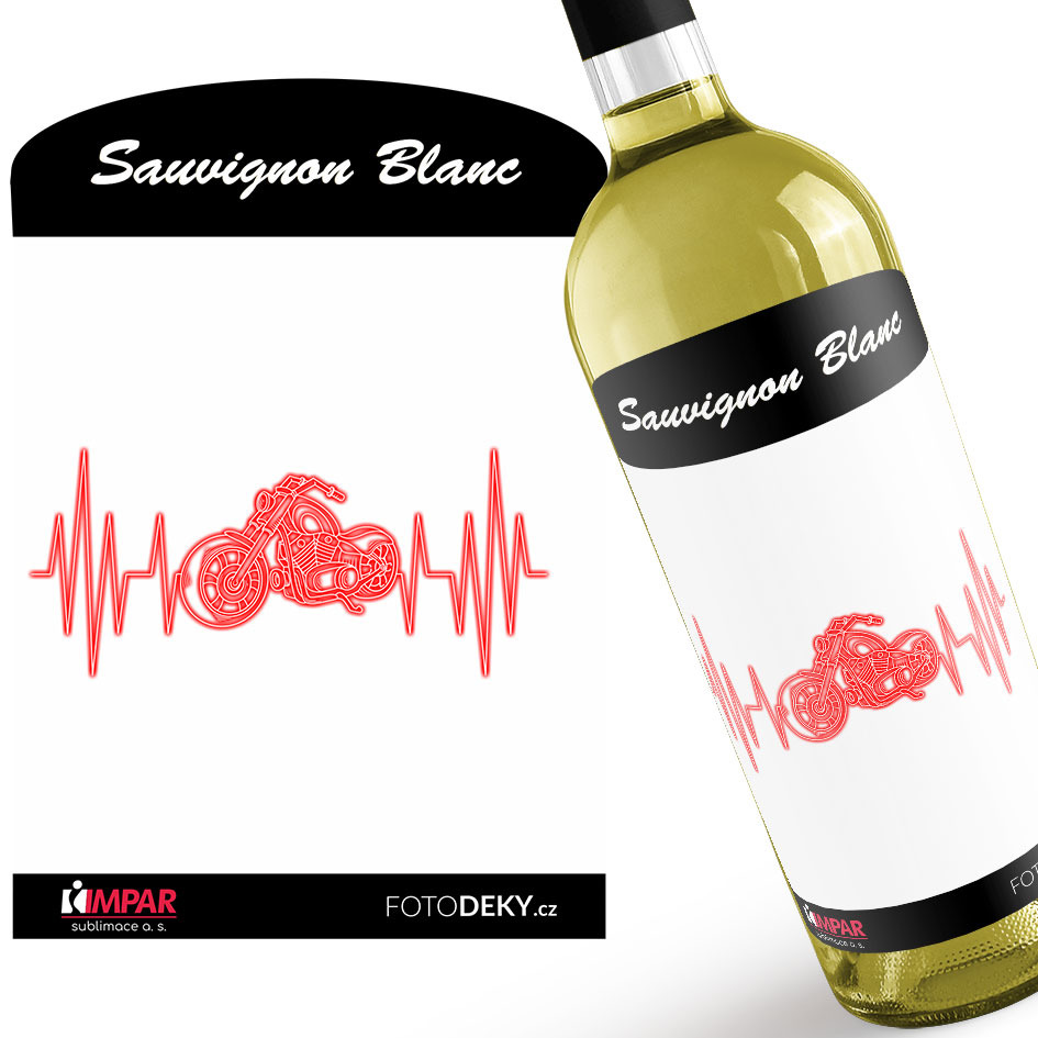 Víno Srdeční puls - chopper (Druh Vína: Bílé víno)
