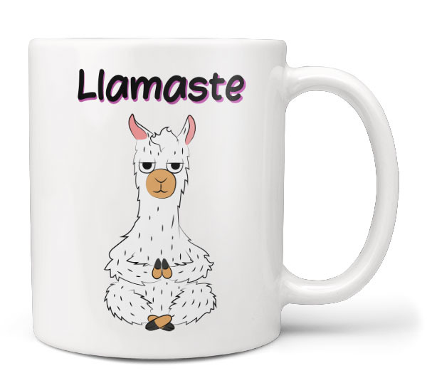 Hrnek Llamaste (Náplň hrníčku: Žádná)