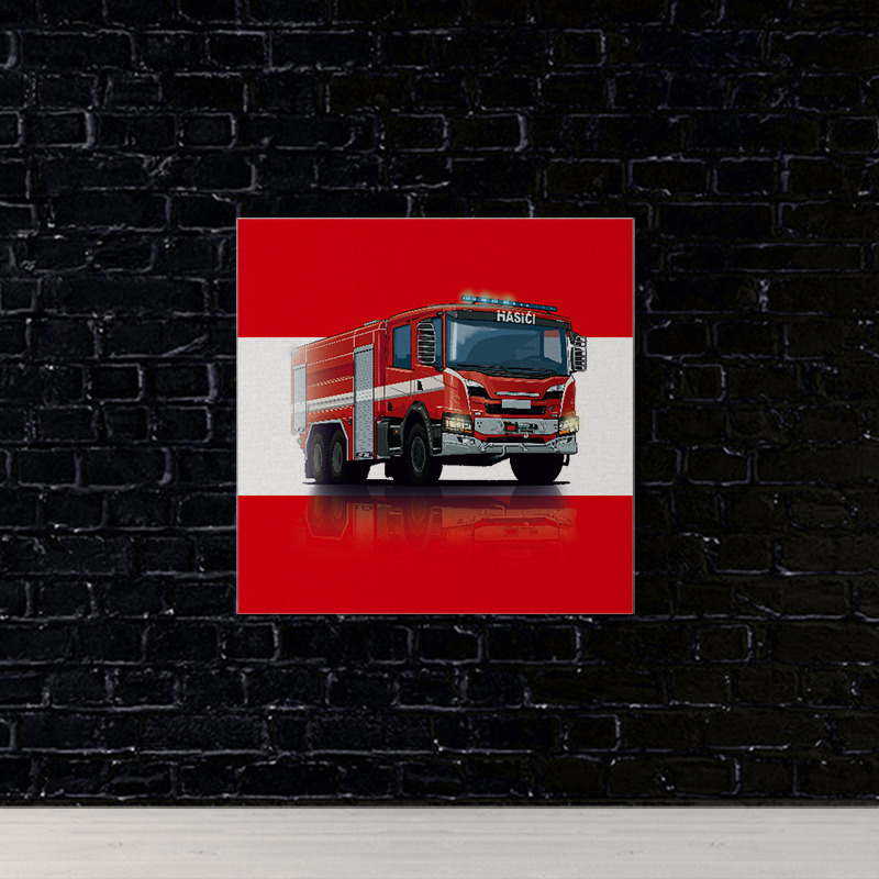 Obraz Scania (Rozměr obrazu: 70x70)
