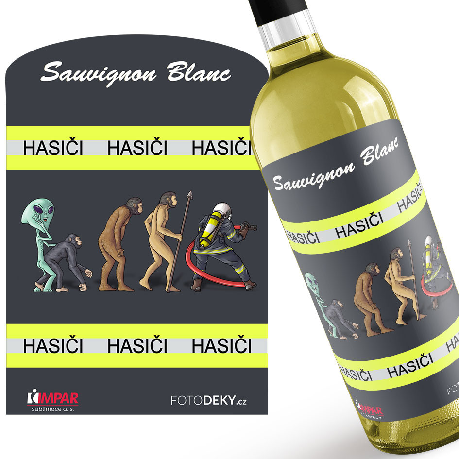 Víno Evoluce - Hasiči (Druh Vína: Bílé víno)