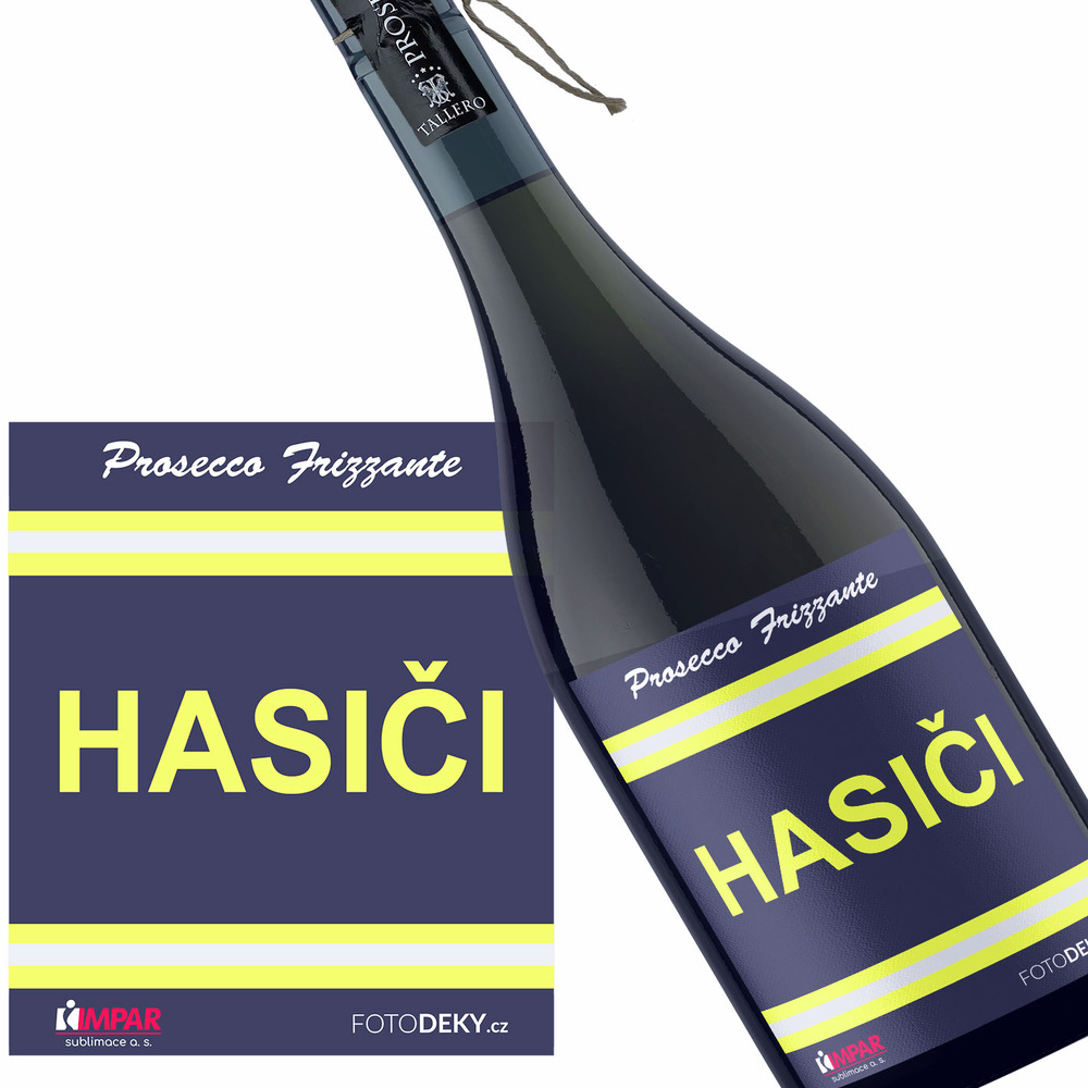 Víno Hasiči – Pruhy (Druh Vína: Prosecco)