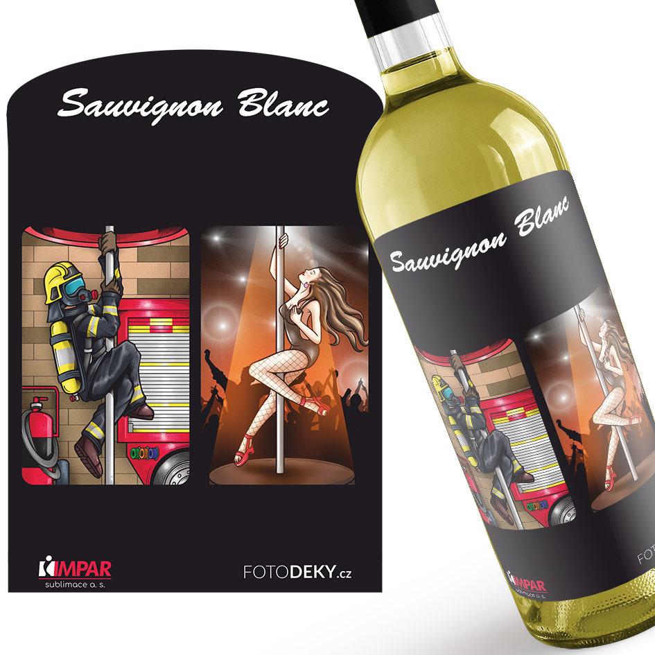 Víno Hasič a striptérka (Druh Vína: Bílé víno)
