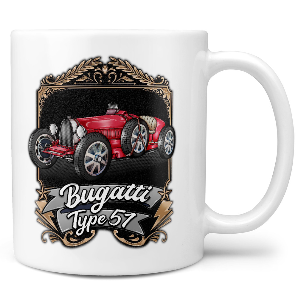 Hrnek Bugatti Type 2 (Náplň hrníčku: Žádná)