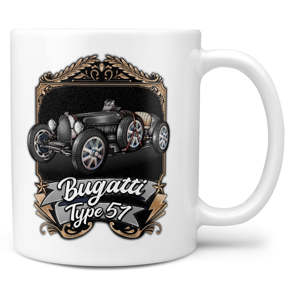 Hrnek Bugatti Type 3 (Náplň hrníčku: Žádná)