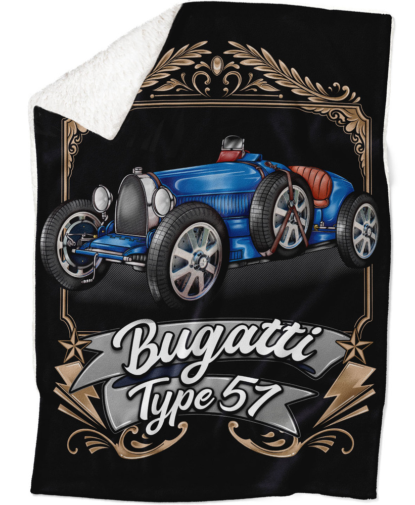 Deka Bugatti type 51 (Podšití beránkem: ANO)