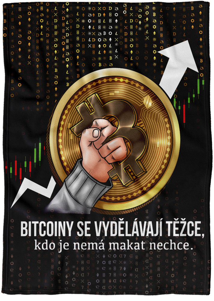 Deka Bitcoin Hand (Podšití beránkem: NE)
