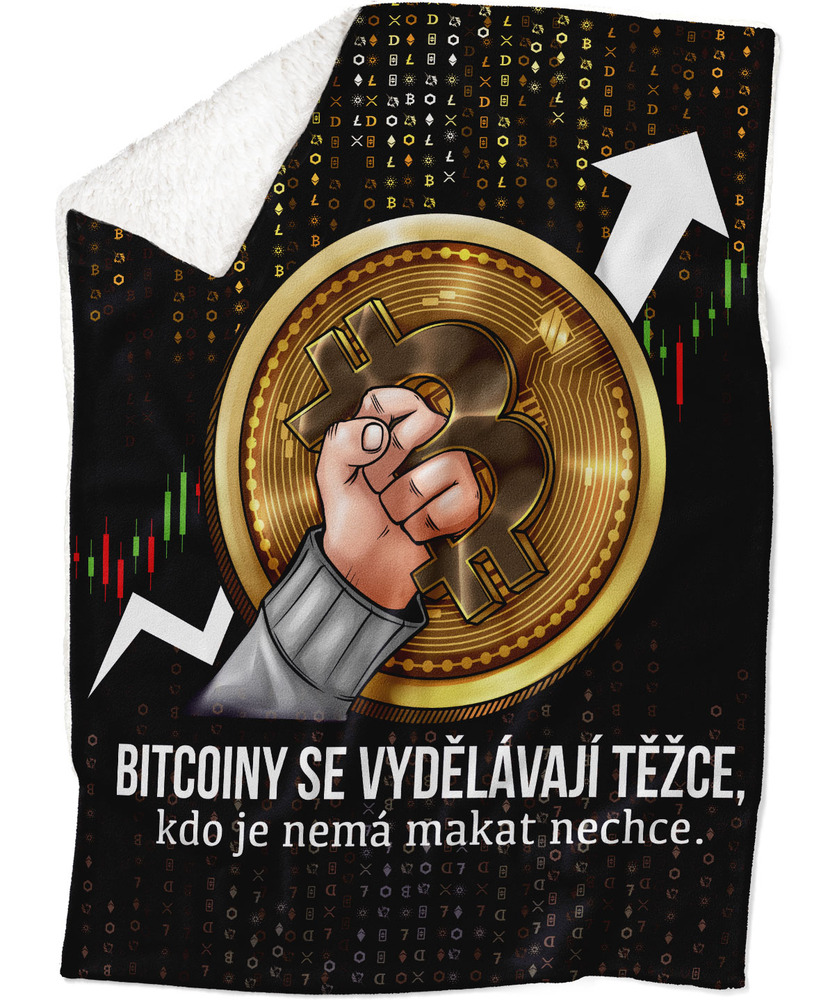 Deka Bitcoin Hand (Podšití beránkem: ANO)