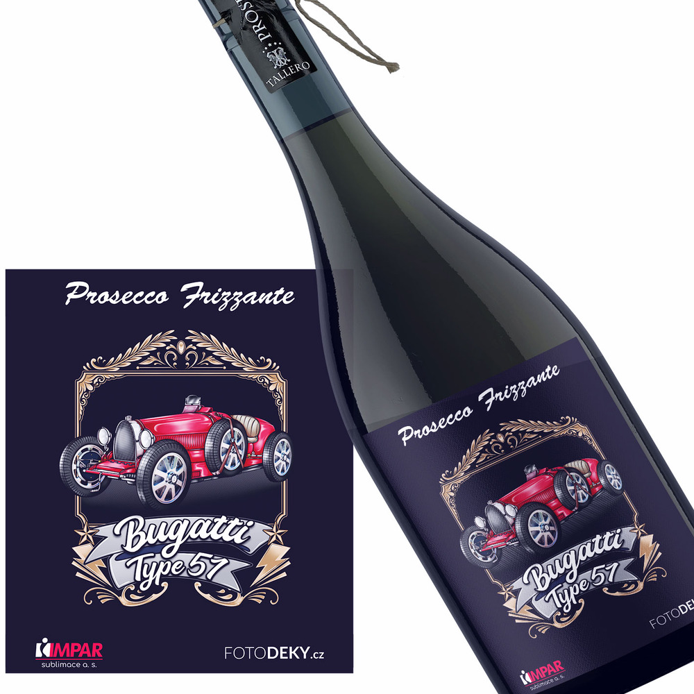 Víno Bugatti type 2 (Druh Vína: Prosecco)