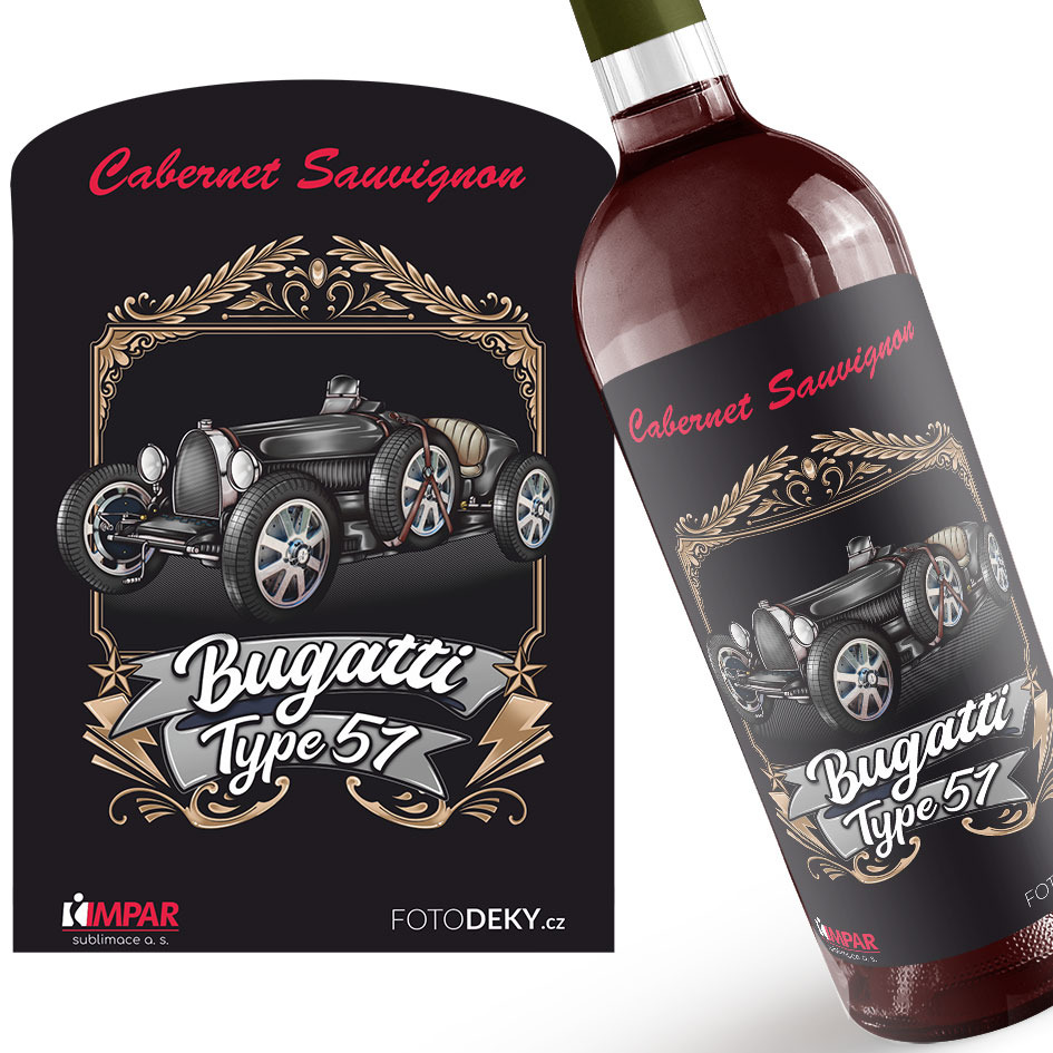 Víno Bugatti type 3 (Druh Vína: Červené víno)