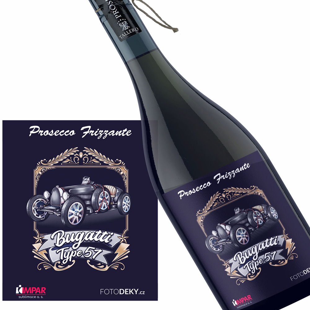 Víno Bugatti type 3 (Druh Vína: Prosecco)