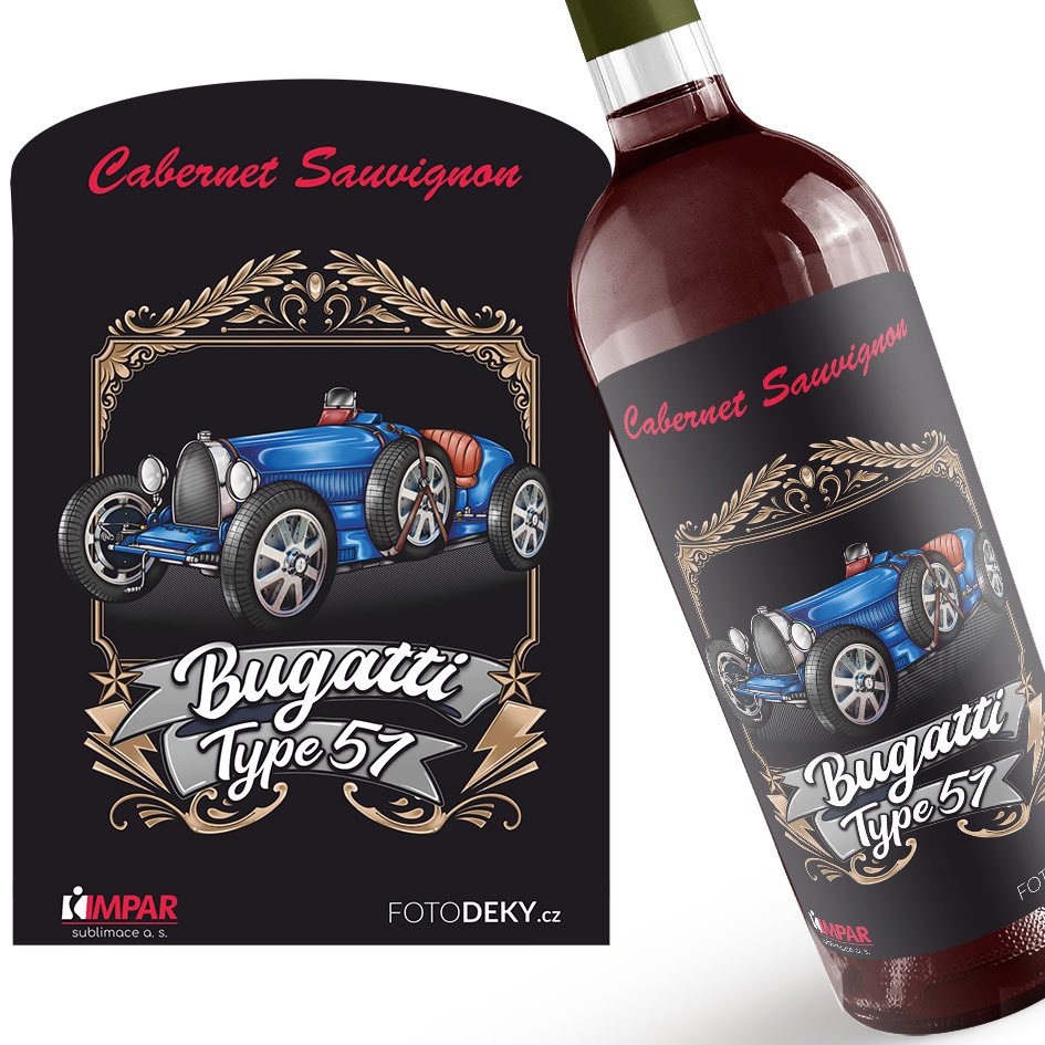 Víno Bugatti type 51 (Druh Vína: Červené víno)