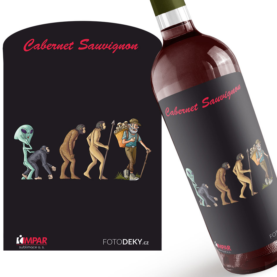 Víno Evoluce houbaře (Druh Vína: Červené víno)