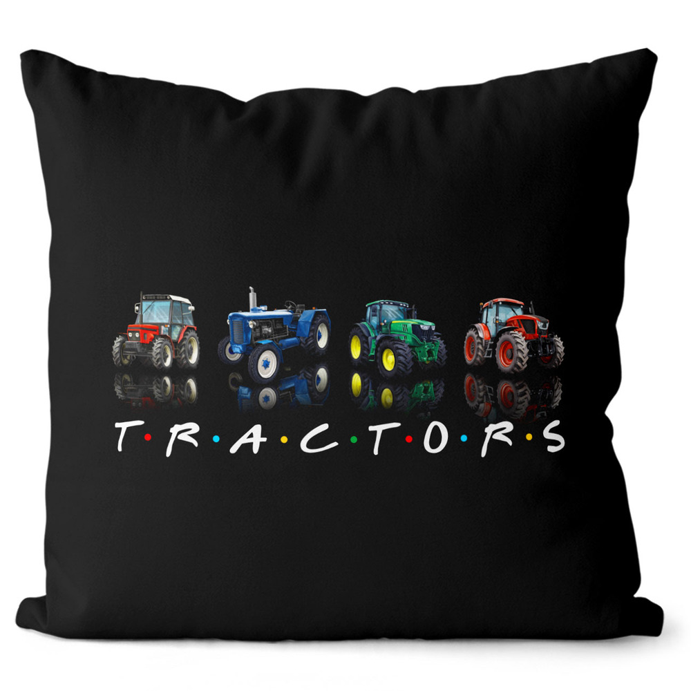 Polštář Tractors (Velikost: 55 x 55 cm)