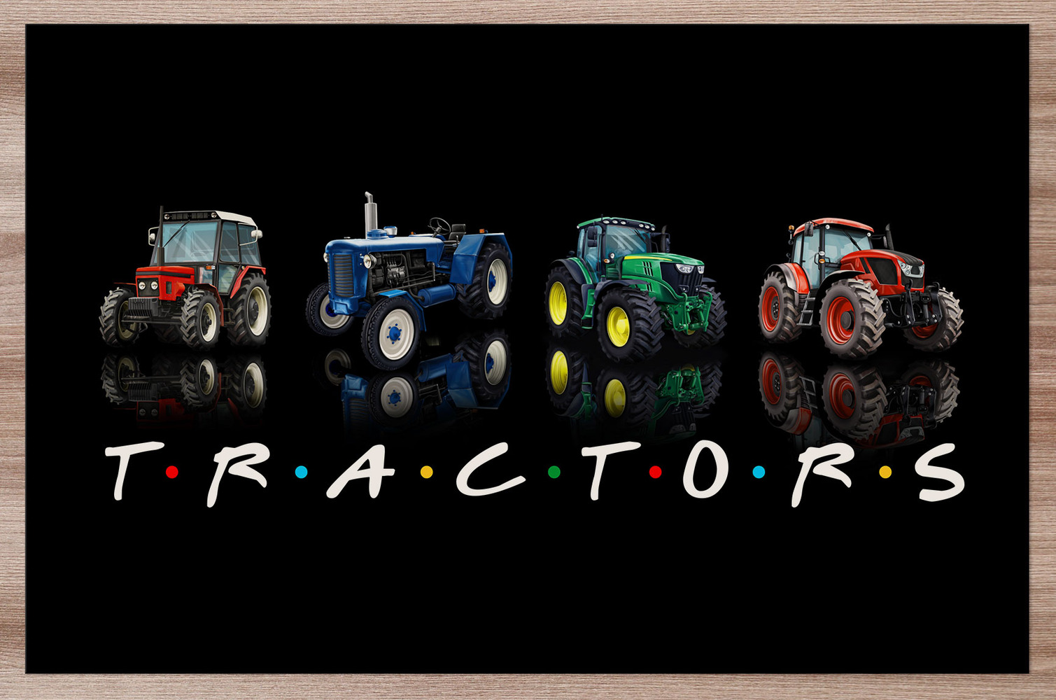 Prostírání Tractors