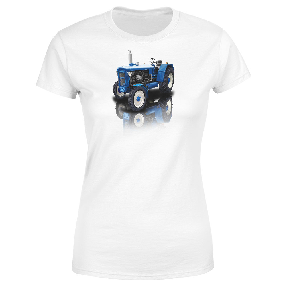 Tričko Zetor 50 Super (Velikost: XS, Typ: pro ženy, Barva trička: Bílá)