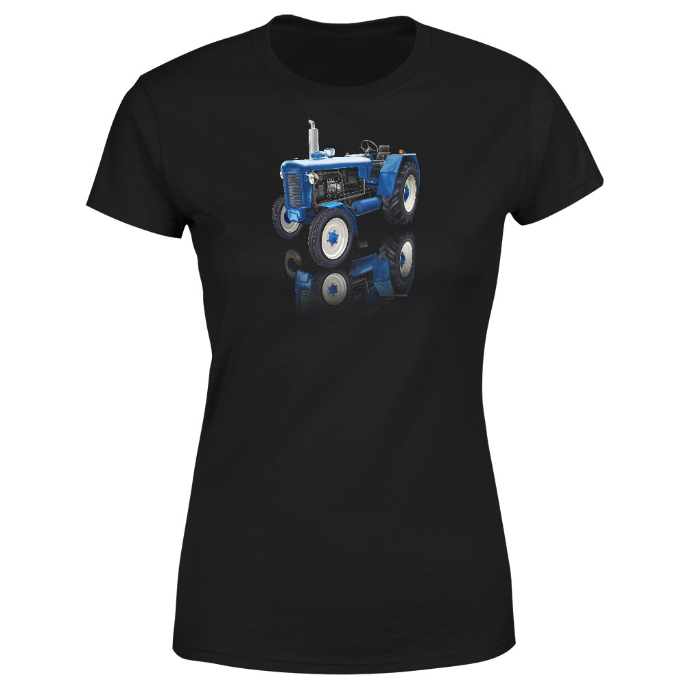 Tričko Zetor 50 Super (Velikost: M, Typ: pro ženy, Barva trička: Černá)