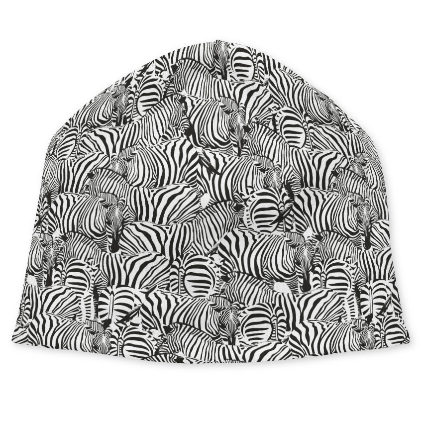 Čepice Zebra (Velikost čepice: Pro děti)