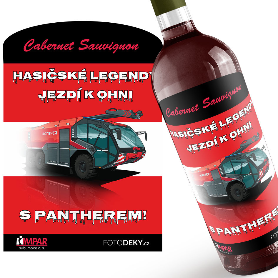Víno Panther červený (Druh Vína: Červené víno)