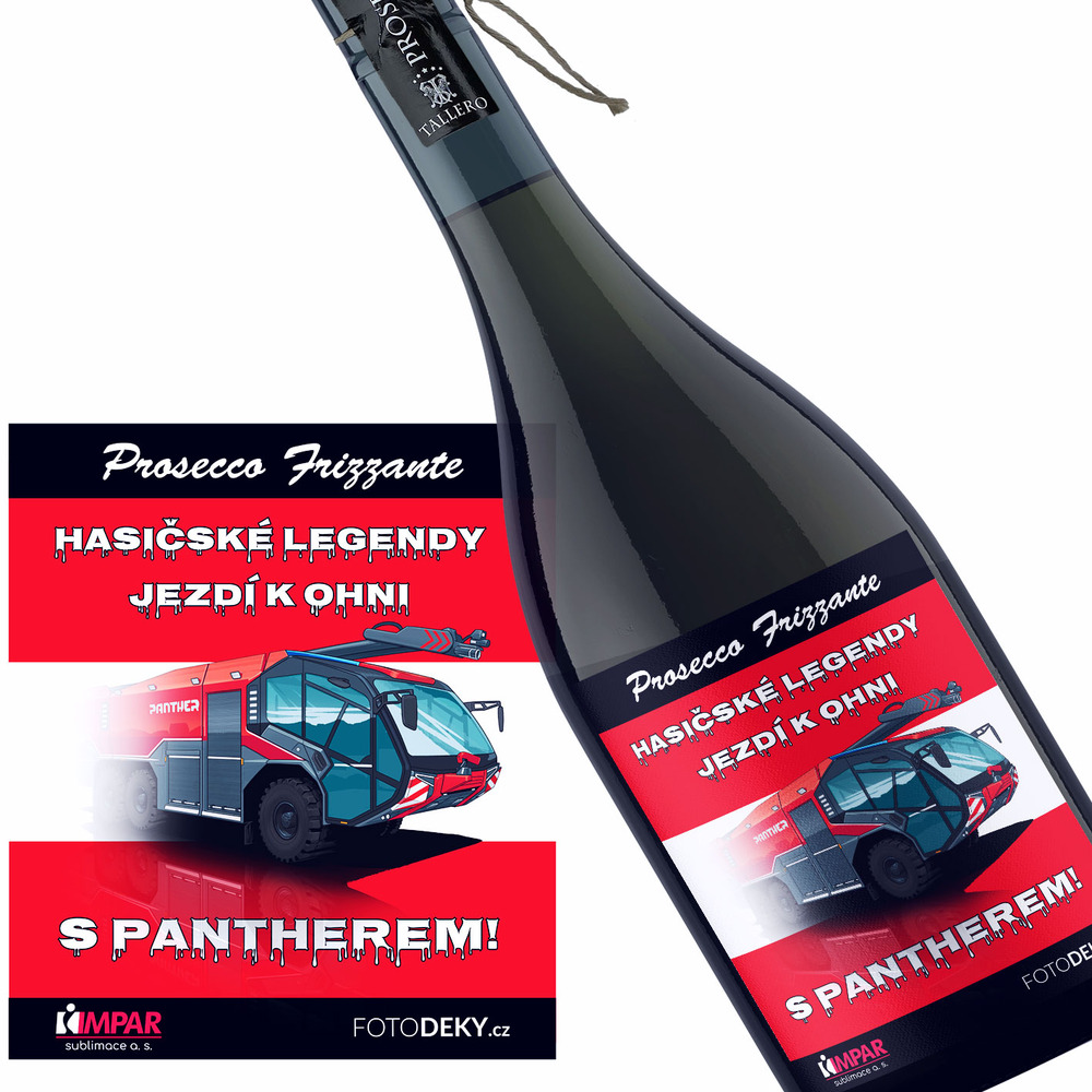 Víno Panther červený (Druh Vína: Prosecco)