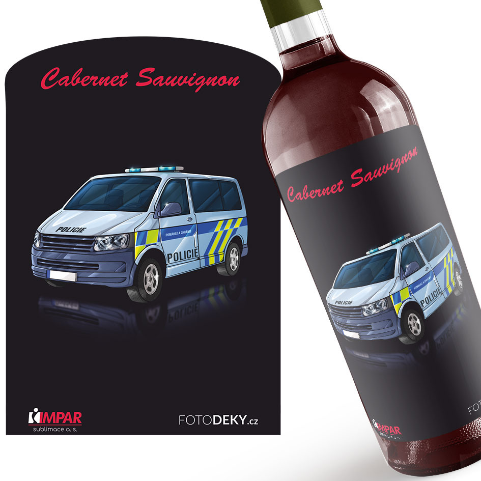 Víno Policejní dodávka (Druh Vína: Červené víno)