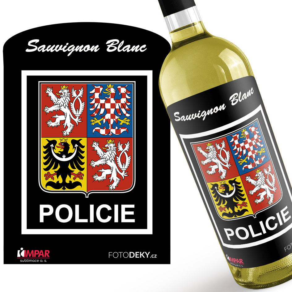Víno Policejní erb (Druh Vína: Bílé víno)