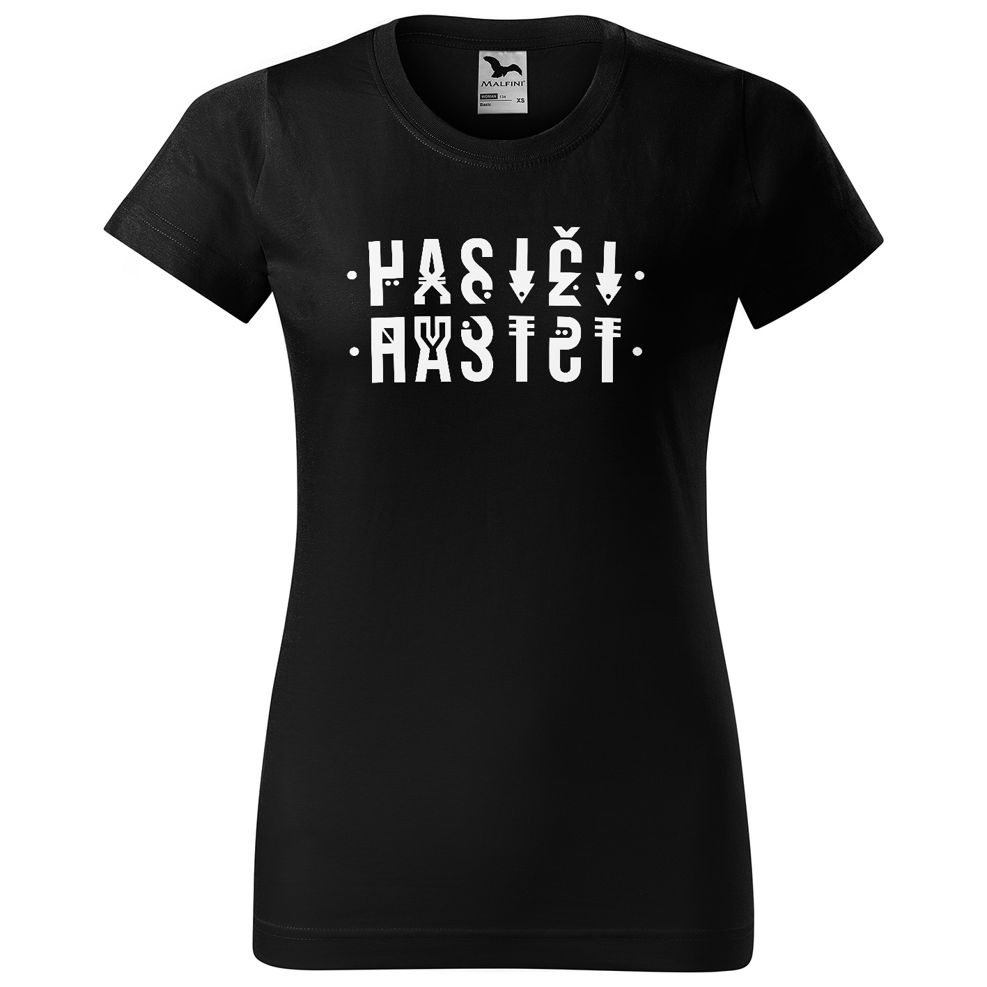 Tričko Hasiči – šifra (Velikost: S, Typ: pro ženy, Barva trička: Černá)
