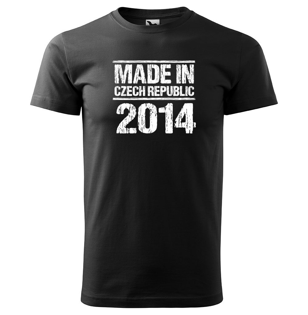 Levně Tričko Made In (pánské) (rok: 2014)